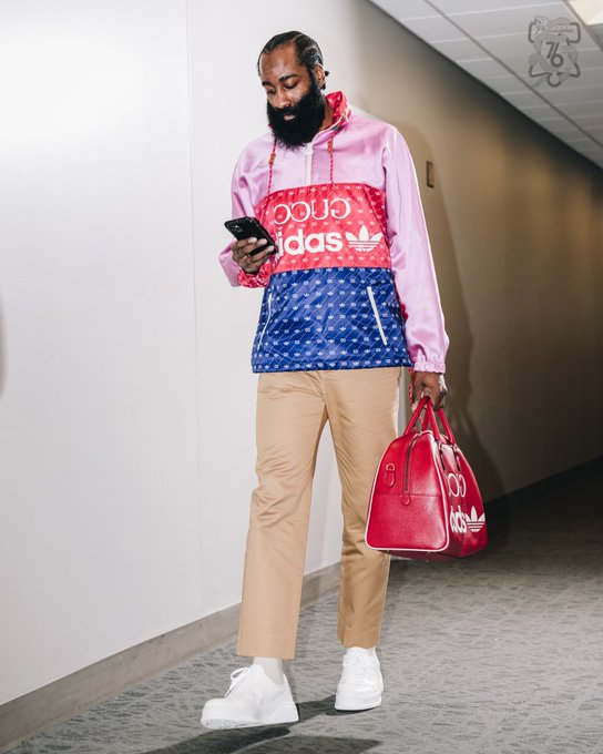 James Harden Spotted Wearing New adidas x Gucci Collab | HYPEBEAST