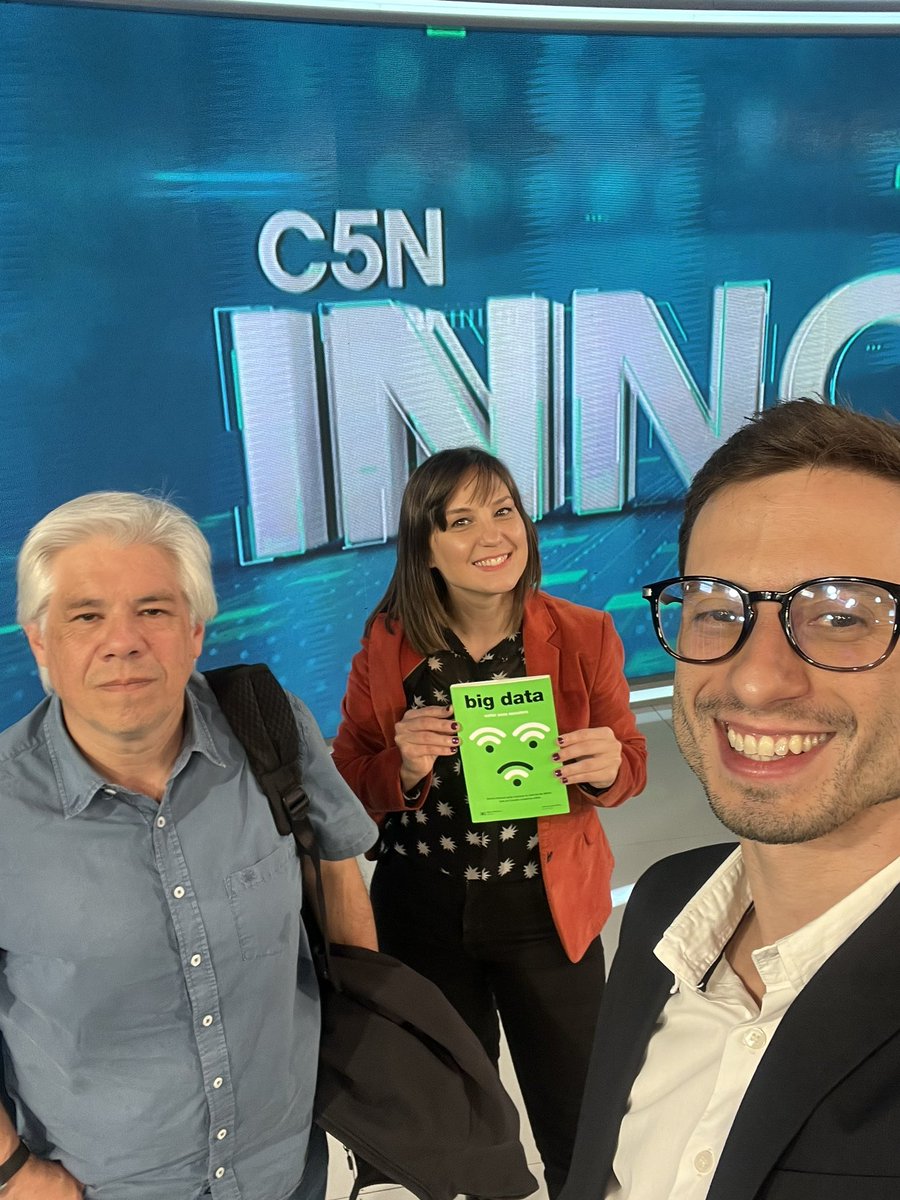 estipozzo's tweet photo. Hoy, en E06S01, nos visitó en #C5NInnova para hablar del poder de los datos @wsosaescudero
Además:
☑️Qué es ethereum, x @jmjotagarcia
☑️ Sindicatos del futuro, x @martinagarbarz
☑️GTA 6, x @BeluSatu
Todo eso y mucho más en @C5N con @dgannio https://t.co/Gy4s4skxH4