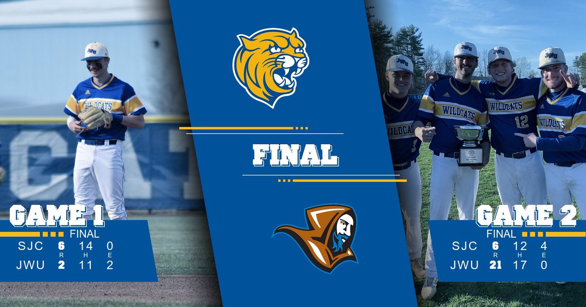 HOW ‘BOUT THEM CATS!! With a win over St. Joe’s in Game 2, the Wildcats are your 2022 GNAC Champions! Cats defend their conference title and will move onto Regionals starting May 19th. 

#STICKS