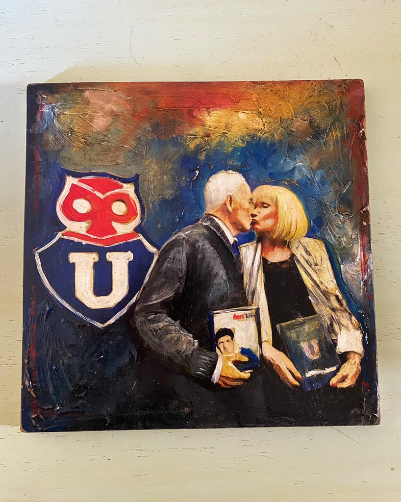 pincel_azul2's tweet photo. Cuando la familia de uno de tus máximos ídolos te elige para recordarlo , no queda más que estar feliz.
.
Agende ya quedan pocos cupos , entrega 25 de Mayo
#udechile #universidadechile #futbolchileno #pincel_azul #chile #mixmediaart #acrylicpainting #leonelsanchez https://t.co/xJ9KJ9vTKA