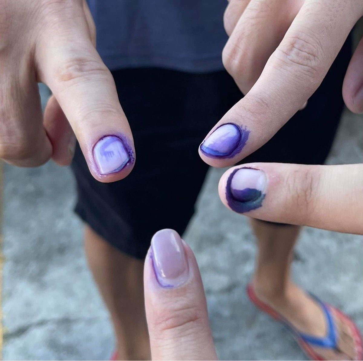 Froslad_'s tweet photo. Family’s done voting and it feels good to do our part 🇵🇭 https://t.co/RQ9LMwY8OD