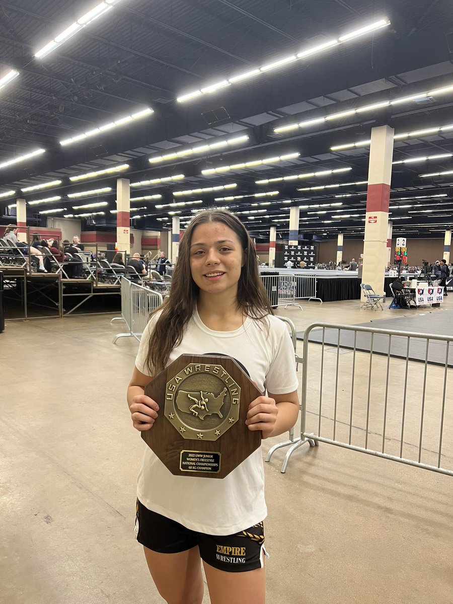 DestinyRod04's tweet photo. This weekend I made the U20 world team and will be representing Team USA in Sophia, Bulgaria. I am so thankful to have the support system I have because I wouldn’t be where I am without them. Thank you all! https://t.co/WD9EhLBKUc