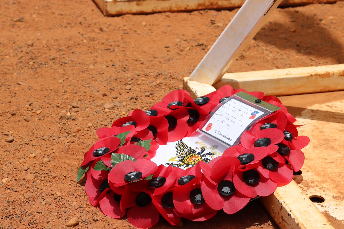 TheWelshCavalry's tweet photo. Today we conducted a Cavalry Memorial service whilst deployed on Op NEWCOMBE.

The Long Range Reconnaissance Group is proud to be the UK’s contribution to @un_minusma peacekeeping mission in #Mali 🇲🇱🇺🇳🇬🇧

🔵#TheWelshCavalry
⚪️#FirstandForemost
🔵#Outinfront https://t.co/e6Iu2TbgFz