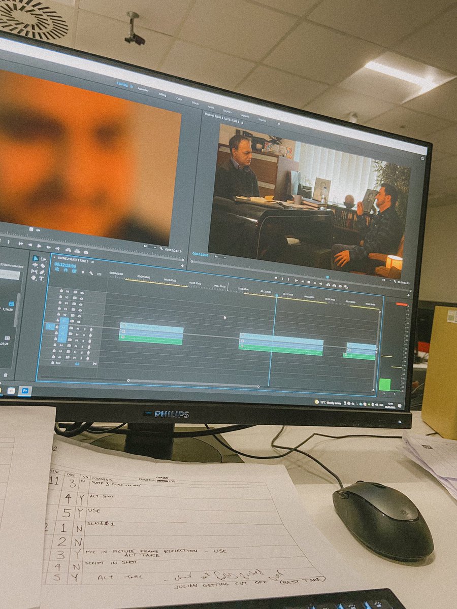 draig_arian's tweet photo. Post-Production in full swing! #PrimetimeFilm @USWFilm https://t.co/cEaADerlOb