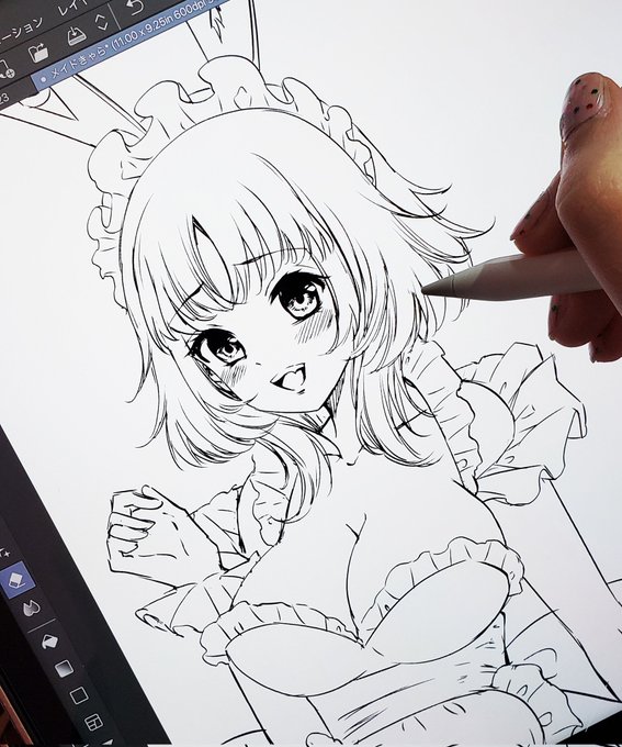 Oh look, guess who's making character designs for yet ANOTHER manga 🤡 