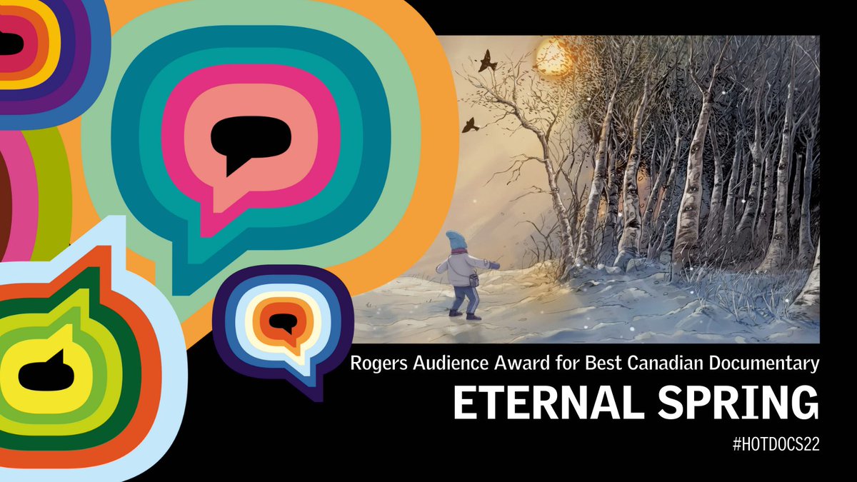 HotDocs's tweet photo. First Place ($25K CDN): ETERNAL SPRING (D: Jason Loftus | P: Jason Loftus, Masha Loftus, Yvan Pinard, Kevin Koo)

In which exiled Chinese illustrator Daxiong recreates the daring hack of Chinese state television by activists.

#HotDocs22 https://t.co/MhBfEw8HdV