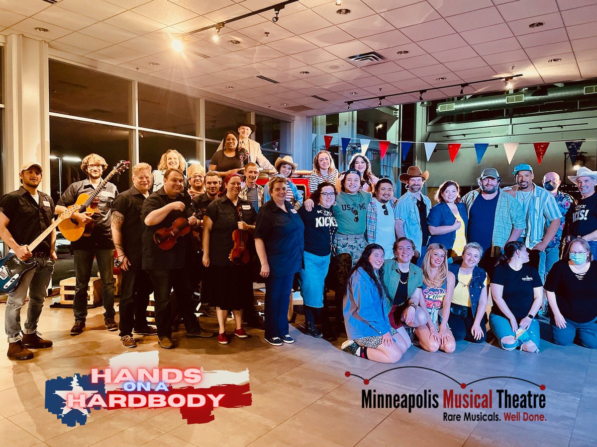 "Hands on a Hardbody" has closed with a sold-out final weekend. Thanks to our audiences and to everyone who was a part of making this show happen. And a special extra big THANK YOU to everyone at <a href="/LutherAuto/">Luther Auto</a> for partnering with us.
#Minneapolis #Musical #Theatre #MMTHardbody