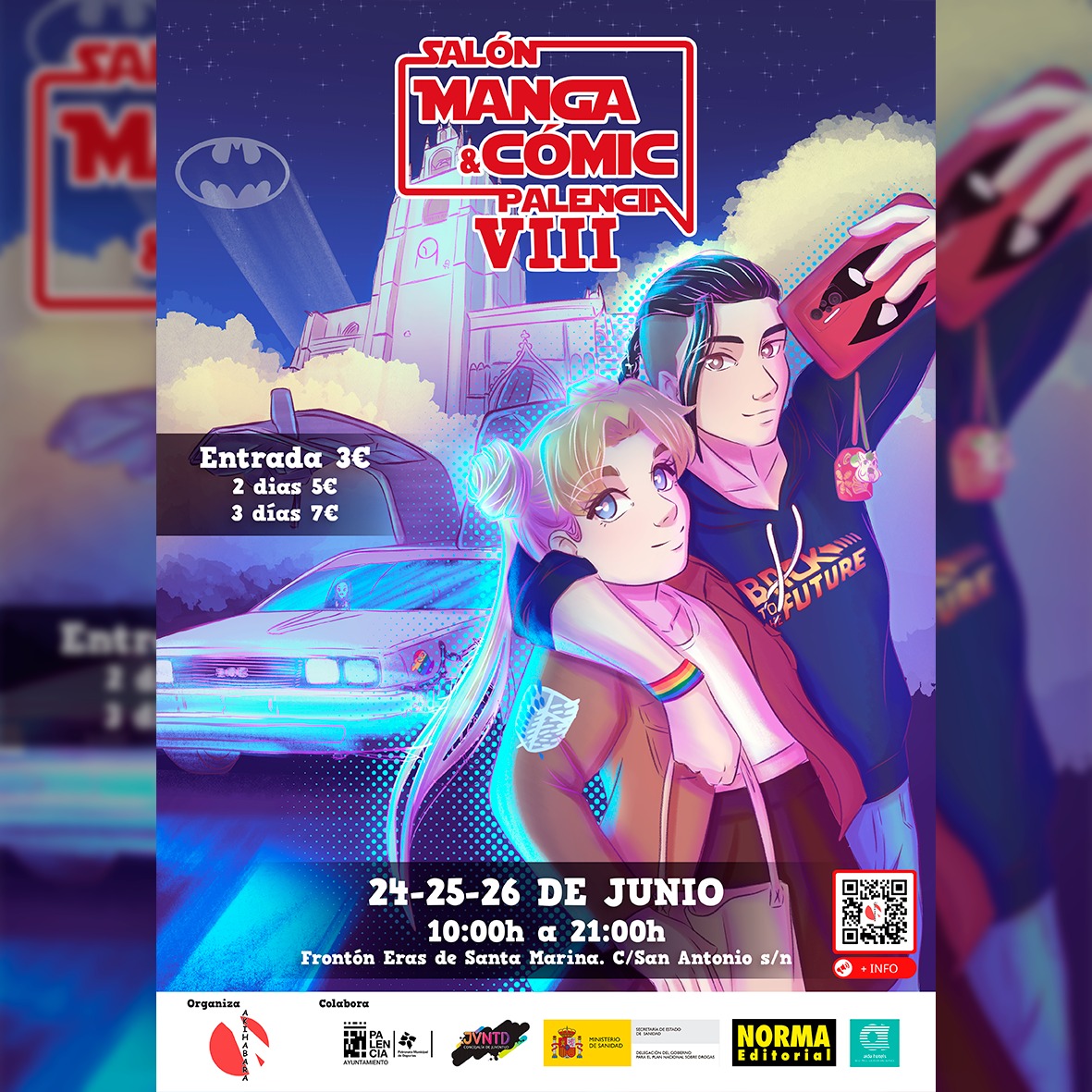 ⛩️¡SORTEAMOS 2 ENTRADAS ENTRE NUESTRAS REDES SOCIALES!⛩️

Bases:
- Síguenos en @Asoc_Akihabara y <a href="/mangapalencia/">Salón Manga Palencia</a>
- Dale❤️y 🔁a este tweet
- Por último responde a este tweet con 2 personas con las que te gustaría ir al evento
TENEÍS HATA EL 31 DE MAYO PARA PARTICIPAR
¡Mucha suerte!