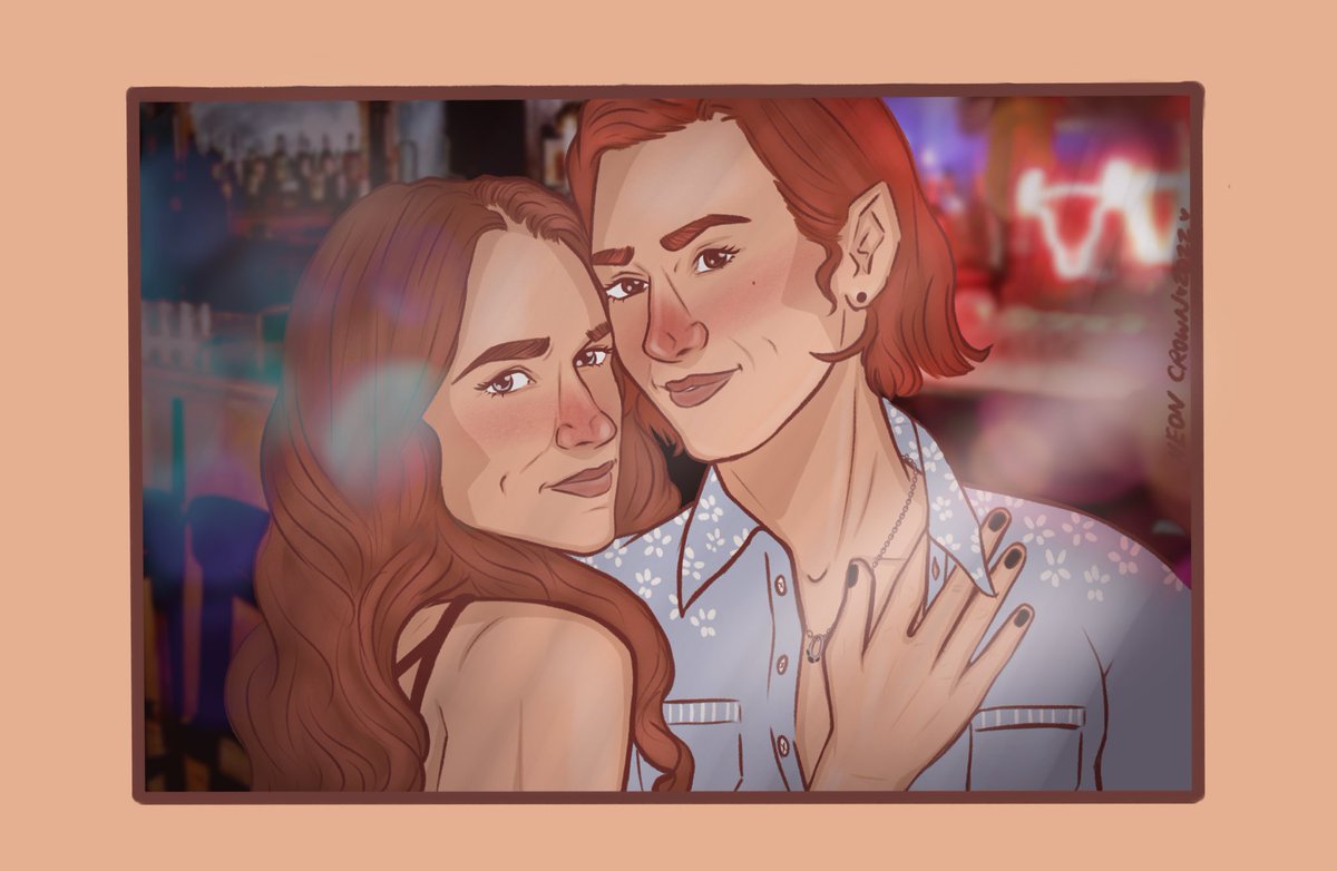 cowboycolbs's tweet photo. a picture taken at Wynonna &amp; Nicole’s engagement party ✨❤️‍🔥

#FireandRain #Wynhaught https://t.co/PgtCzKxsSG