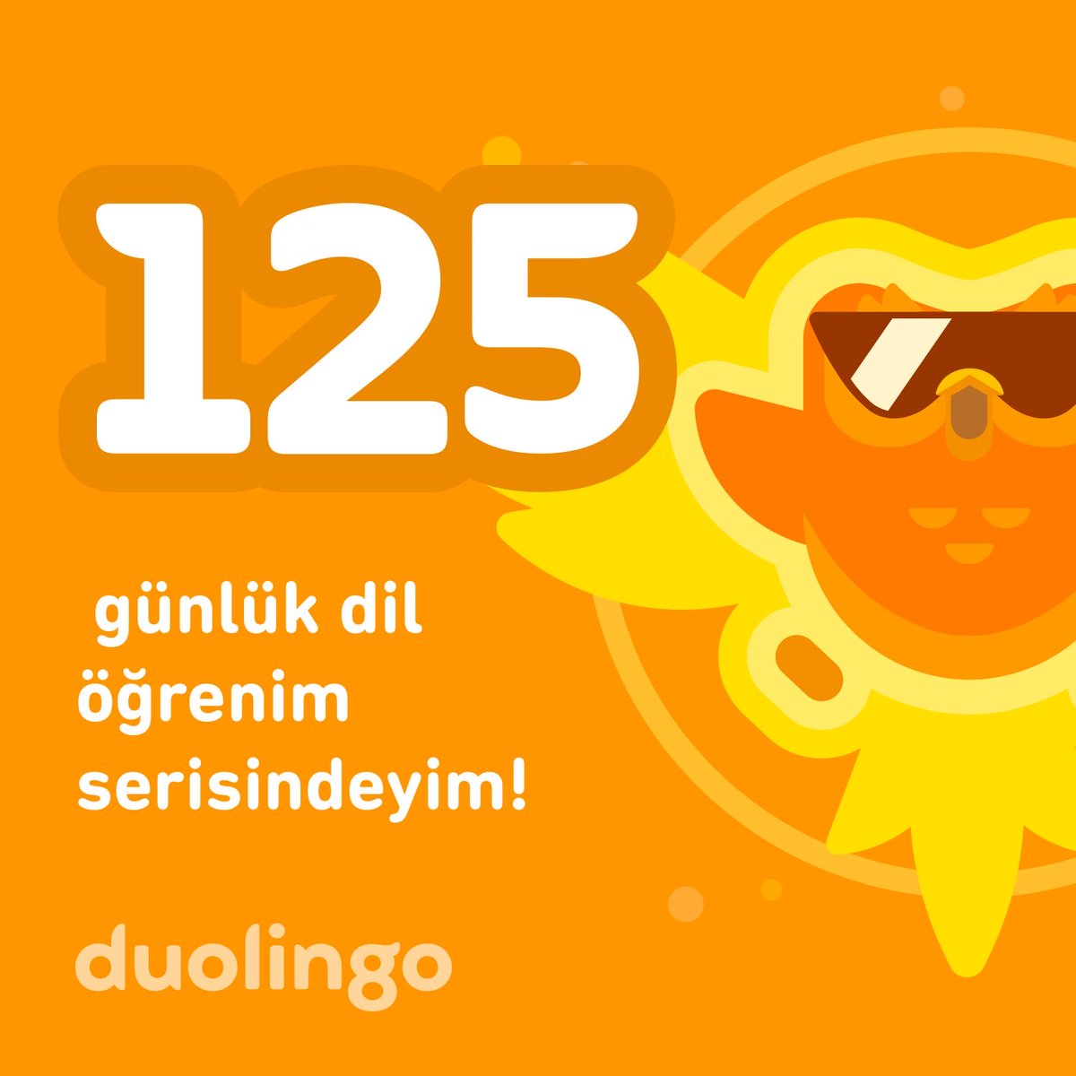 Duolingo'da İngilizce öğrenmek için 125 günlük bir seri yaptım! Bana katılmak ister misin? invite.duolingo.com/BDHTZTB5CWWKTU…
