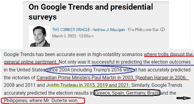 kenlim88647520's tweet photo. THIS IS IT! BRACE YOURSELVES: Google trends FINAL standing before the d day!
Ilocos Norte
#LeniRobredoForPresident
#Eleksyon2022
KINAKABAHAN AKO
PROOF IS COMING
#KulayRosaAngBukas
Please Lord
Election Anxiety https://t.co/kcafJldKui