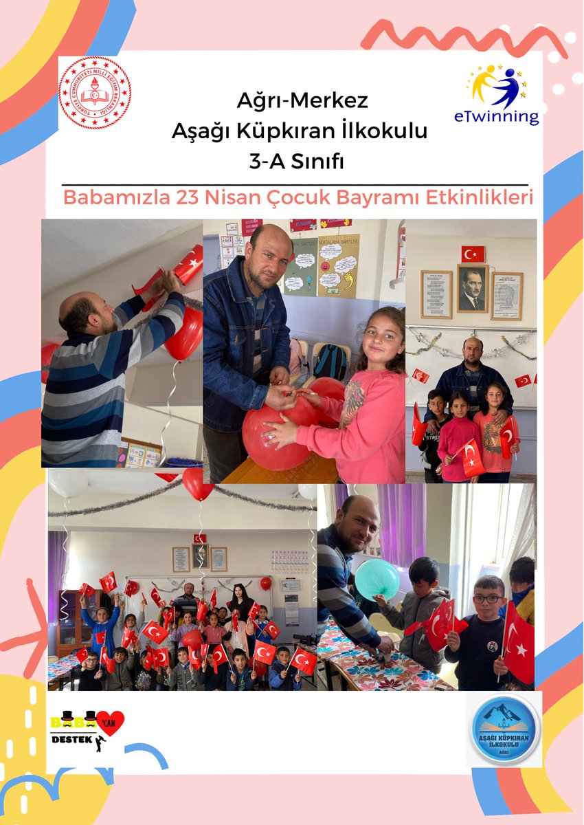 BabaCanDestek4's tweet photo. 23 Nisan Çocuk Bayramı Etkinlikleri https://t.co/sV63piK9Ea