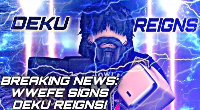 WWFE_Edge's tweet image. Looks like Imma have to deal with Deku 🥲