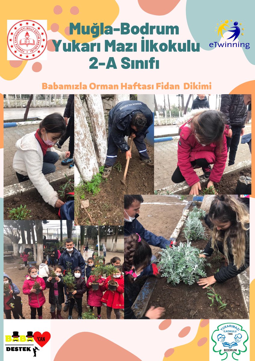 BabaCanDestek4's tweet photo. Orman Haftası Faaliyetleri Fidan Dikimi Etkinliği https://t.co/ZA7HZQZSEP