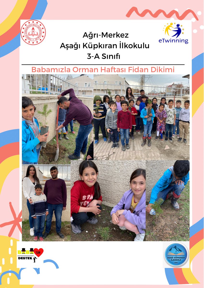 BabaCanDestek4's tweet photo. Orman Haftası Faaliyetleri Fidan Dikimi Etkinliği https://t.co/ZA7HZQZSEP