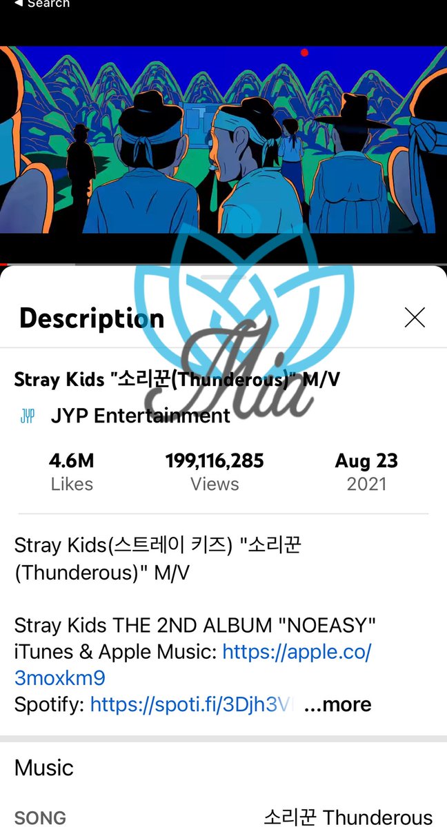 mia893223324's tweet photo. Stray Kids "소리꾼(Thunderous)" M/V https://t.co/HbsllNA8mN via @YouTube let’s go #stays @Stray_Kids #StrayKids #teamthunderous #roadto200 https://t.co/wVAZi4ORnq