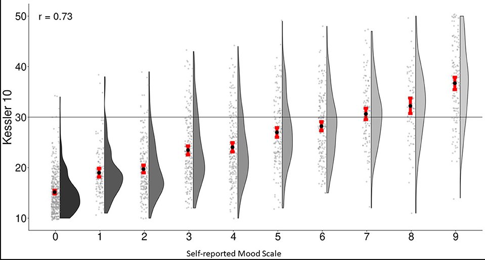 JasonFerris22's tweet photo. @interRAI_Hirdes And includes an excellent variation of the #violinplot to describe the relationship between #kessler10 and our #moodscale
https://t.co/5IOXQoSZMV
@vuamsterdam https://t.co/N1d7xqaBdg