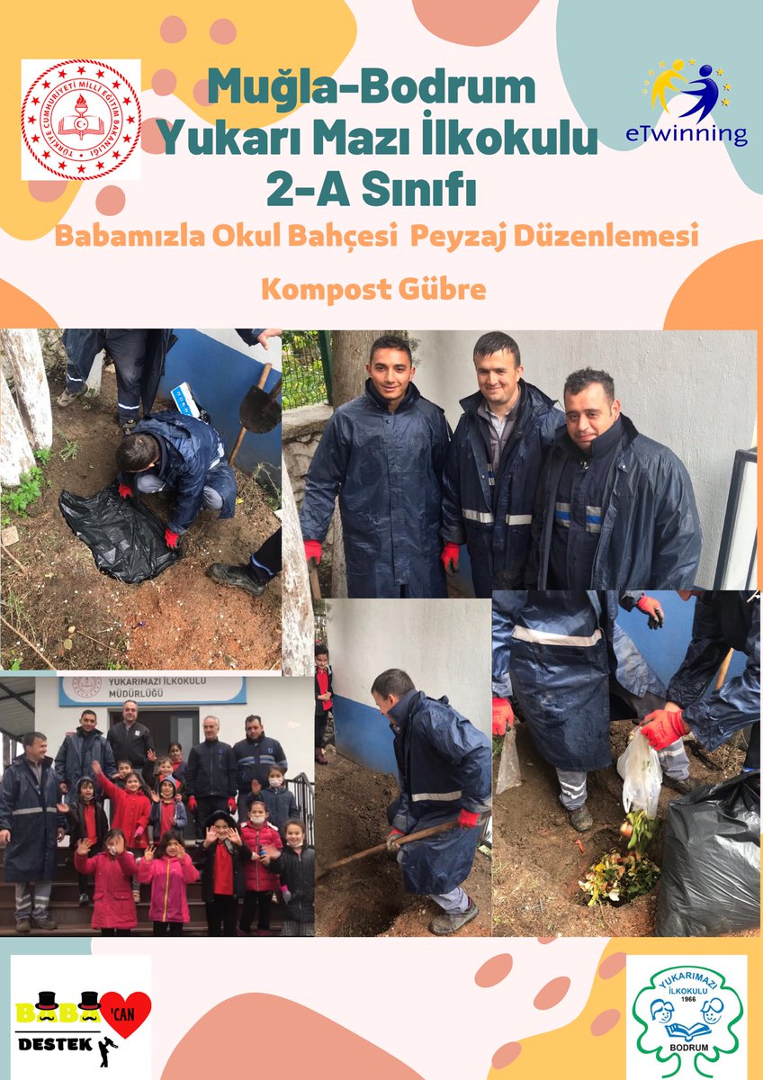BabaCanDestek4's tweet photo. Okul Bahçesi Peyzaj Düzenlemesi Kompost Gübre https://t.co/3Icy3yUtfI