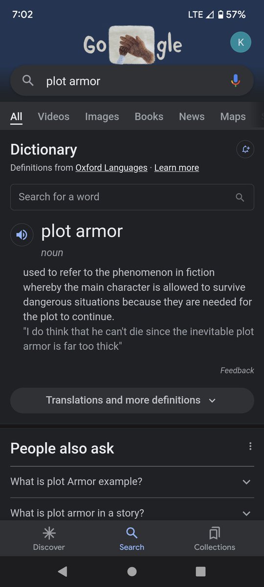 MenNTights's tweet photo. @_OddGeek I'm think you're misunderstanding what plot armor is. https://t.co/RUNFHm4kCW
