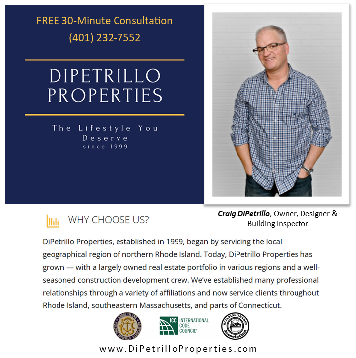 CraigDiPetrillo's tweet photo. Established in 1999, we're your answer to commercial &amp; residential remodeling projects big &amp; small. Call today for a no-cost consultation.
➡️(401) 232-7552
➡️https://t.co/qD8GlftMCs
.
.
.
#remodeling #reno #renovation #renovating #pvd #rhodeisland https://t.co/3FVZruxbCd