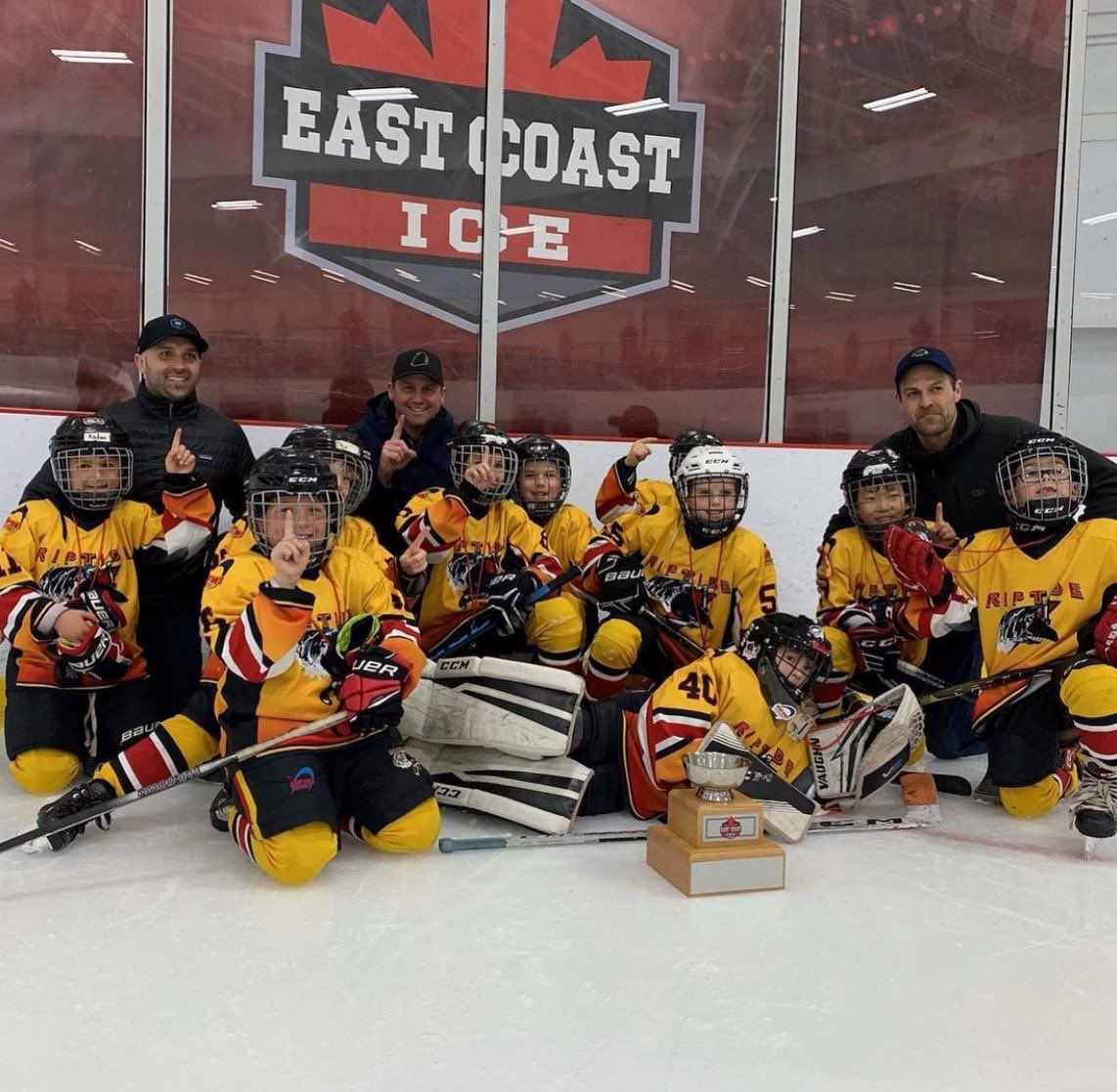 AndrewsHockey1's tweet photo. Congratulations to our 2012, 2013, and 2014 Riptide Teams - champs at the 2022 East Coast Ice Battle this weekend in Dieppe!! 🏆 https://t.co/vVt89BHFt3