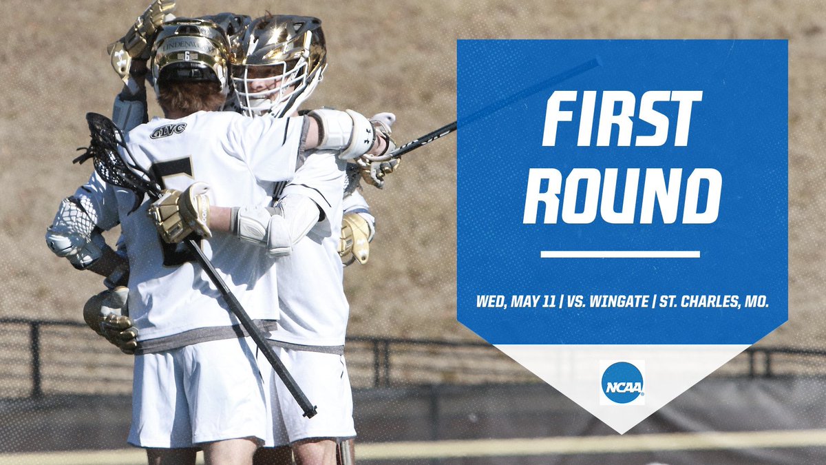 On Sunday, the NCAA announced that #️⃣3️⃣ <a href="/LindenwoodLax/">Lindenwood Men's Lacrosse</a> 🦁🥍 will host #️⃣6️⃣ Wingate in the first round of the <a href="/NCAADII/">NCAA Division II</a> Men’s Lacrosse Tournament (⏰ TBA) 🏆 

#OneRoar x #D2MLAX