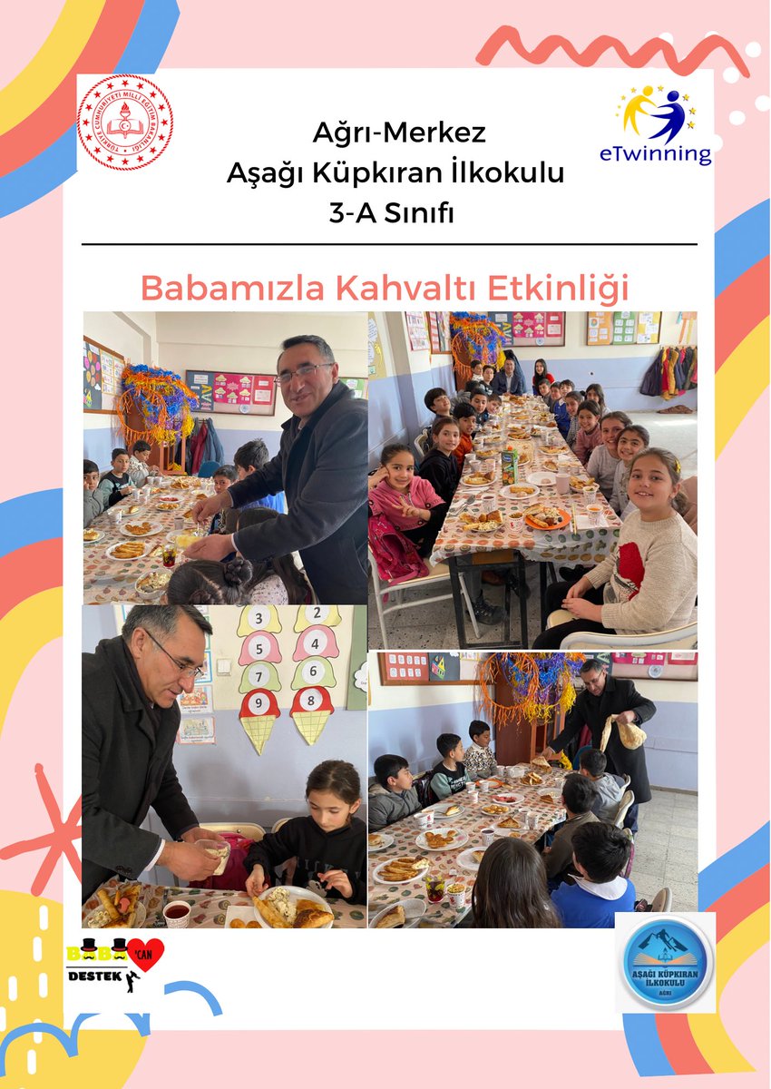 BabaCanDestek4's tweet photo. Babamızla Kahvaltı Etkinliği https://t.co/7hwFH16bxQ