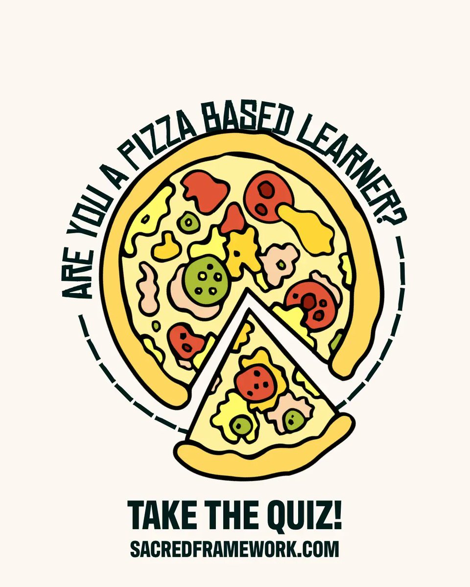 teachargument's tweet photo. Are YOU a Pizza Based Learner? (Wait a minute... Pizza Based Learning is a thing?!)
Take the quiz... have a chuckle... learn a thing or two... and pass it on!
https://t.co/AWz3GzKZCn
#edchat #elachat #aplangchat #satchat #slowedchat #edtech #pbl #pblchat #gbl #scichat #sschat https://t.co/7OsVsqxld2