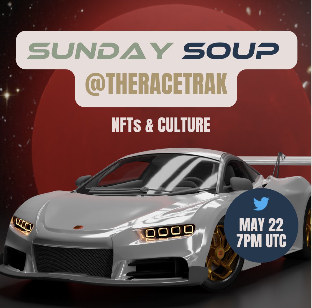 TheRaceTrak's tweet photo. @GlizzyRoyale We hold a Glizzy and would be honored to have you join our first Sunday Soup. We’ll discuss our project and projects we feel are grossly undervalued. Will you join us? 👀 https://t.co/aIz8cHklzB