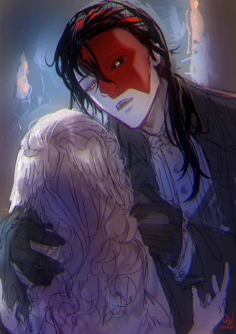 rkgk  『Phantom Of The Opera』
 #Akurylic 