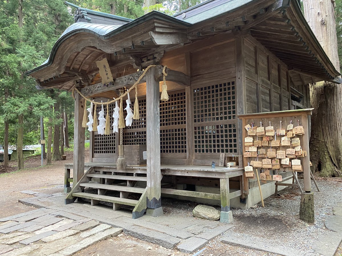 洩矢神社に来ました。