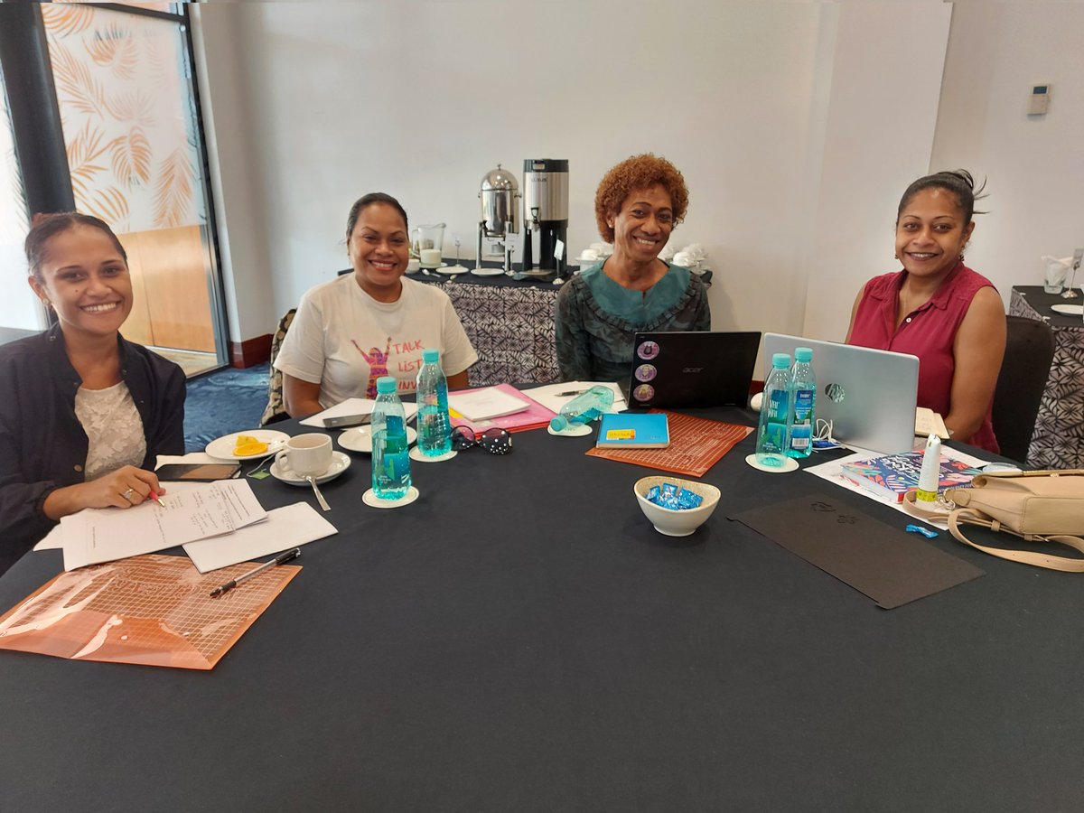 STPCoalitionPac's tweet photo. @PDFSEC's Angeline Chand & #regionalhubteam @stuffandhearts
& @sharonfiji
are supporting #Fiji partners @TranscendOcean1 & @DisFiji convene national consultation to enhance collaboration to #shiftthepower for women’s leadership in #ClimateJustice #DRR tx 2 support frm @dfat https://t.co/XLqNuqcxEx