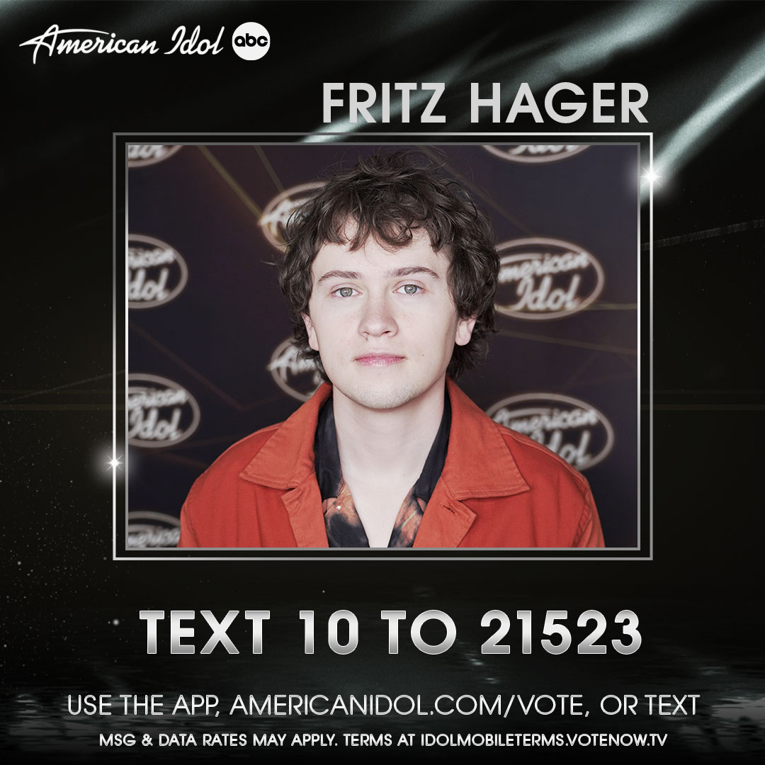 We've got a songwriter on our hands! What a performance @FritzHagerMusic! #AmericanIdol
