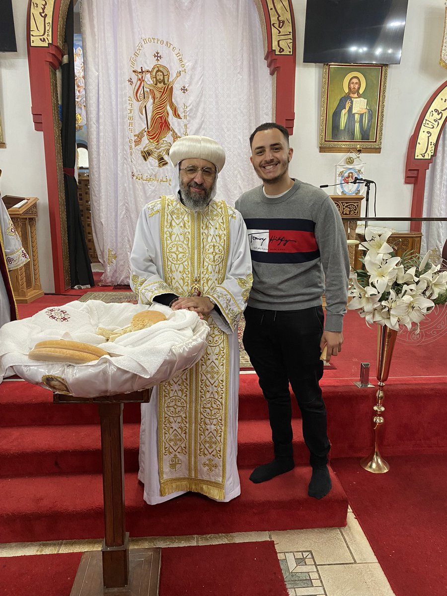 andybrah11's tweet photo. Gotta love an impromptu liturgy!

Such a blessing to partake in the liturgy with His Eminence Archbishop Angaelos at St Anthony and St Paul Church, Guildford Sydney. https://t.co/dMUtM5BqGL