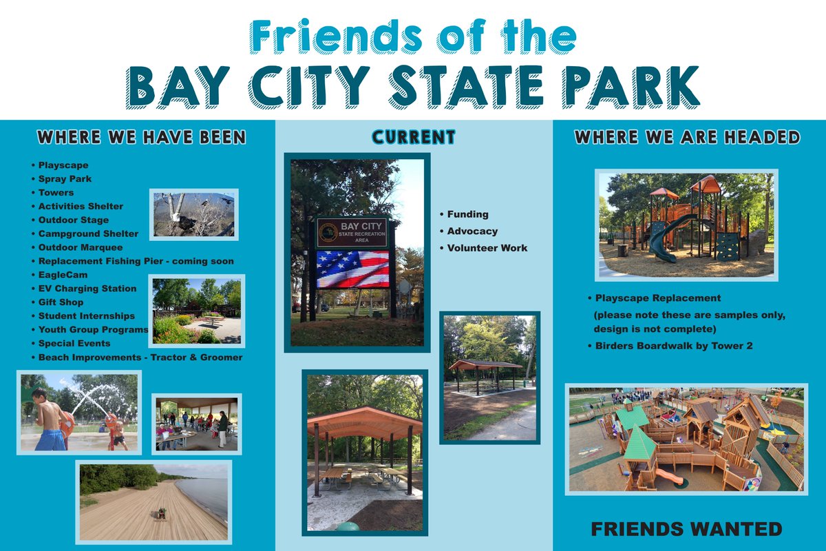 BayCitySP's tweet photo. The Friends’ Board of Directors will have its first face-to-face meeting since the beginning of the Covid era, tomorrow, Monday, May 9, 5:30PM, at the park’s Visitor Center. These 1.5 hour bi-monthly meetings are very informal and friendly, and the public is invited to attend. https://t.co/wJnRnjBWgm