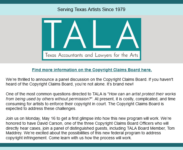 817Arts's tweet photo. Learn about the New Copyright Claims Board https://t.co/eYHGA9CWAN
