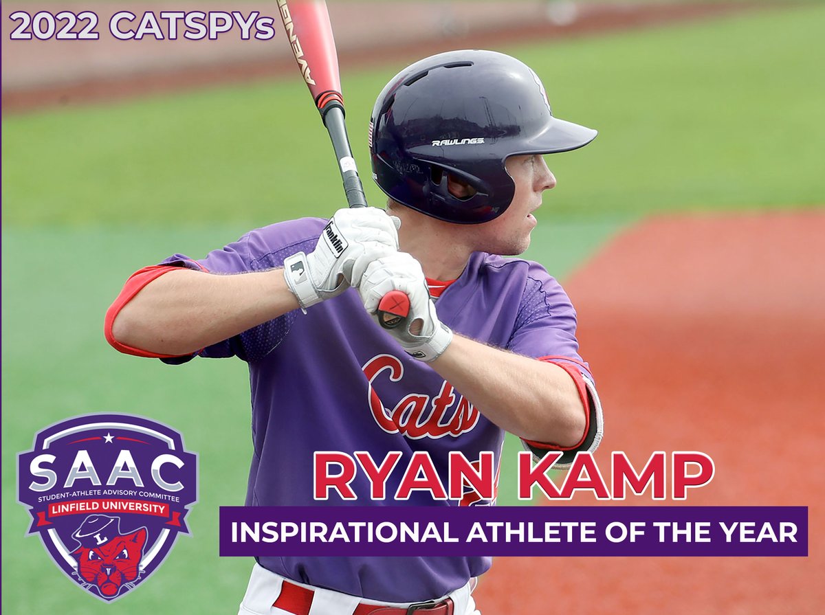 linfieldsports's tweet photo. Inspirational Athletes of the Year

Male: Ryan Kamp, Baseball
Female: Jerrica Pachl, Track &amp; Field https://t.co/i45efVwGka