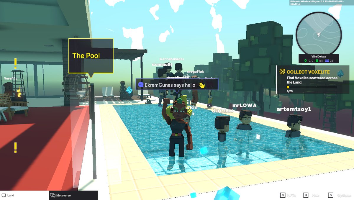 ekremgunes33's tweet photo. @TheSandboxGame Another event, another party <3 #SAND #thesandboxgame #NFTCommunity #NFT #NFTgaming https://t.co/2YDMPvmNsC