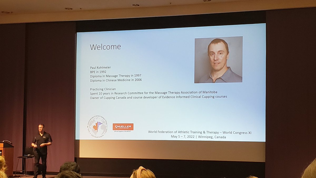 AcademyAT695's tweet photo. It was a jam packed #fridaymorning with #speakers for #WCXI22 @RBCConvCtreWpg 

#athletictraining #athletictherapy #research #learning #Medical https://t.co/7VZWojMnFW