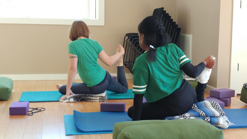 ThePosturePro's tweet photo. Yoga Schedule Changes this week...No classes on Wed. 5/11.  - https://t.co/Pxp1nvwM0V https://t.co/vyBmqwh6XI