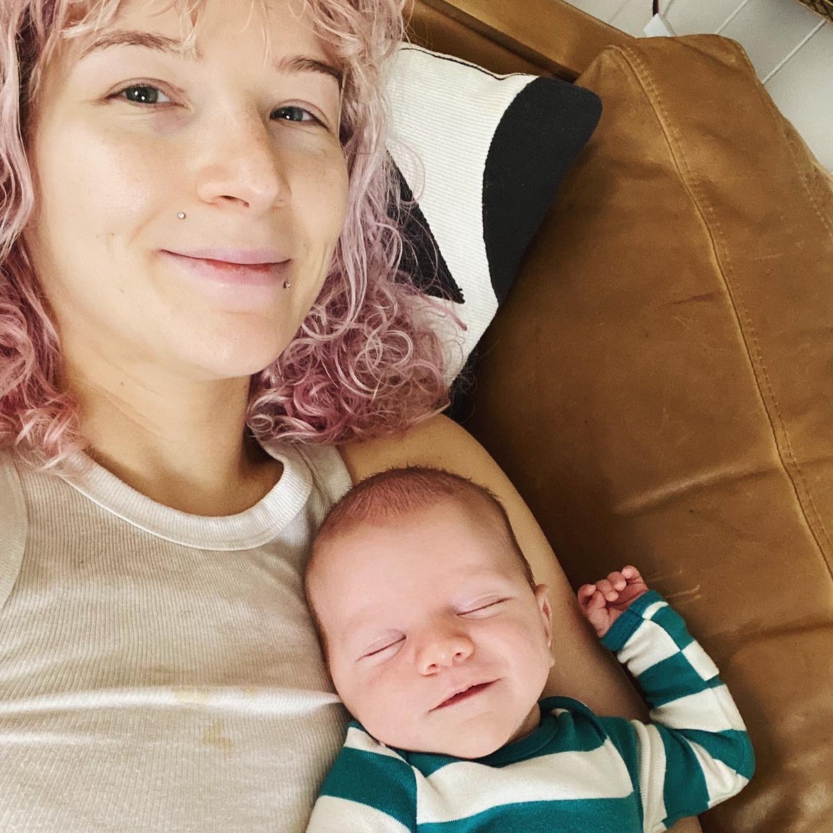 missusrichter's tweet photo. First Mother’s Day as a mom. I’ve never been more tired in my life but I love being Harvey’s mom. https://t.co/ETOVNDOpI6