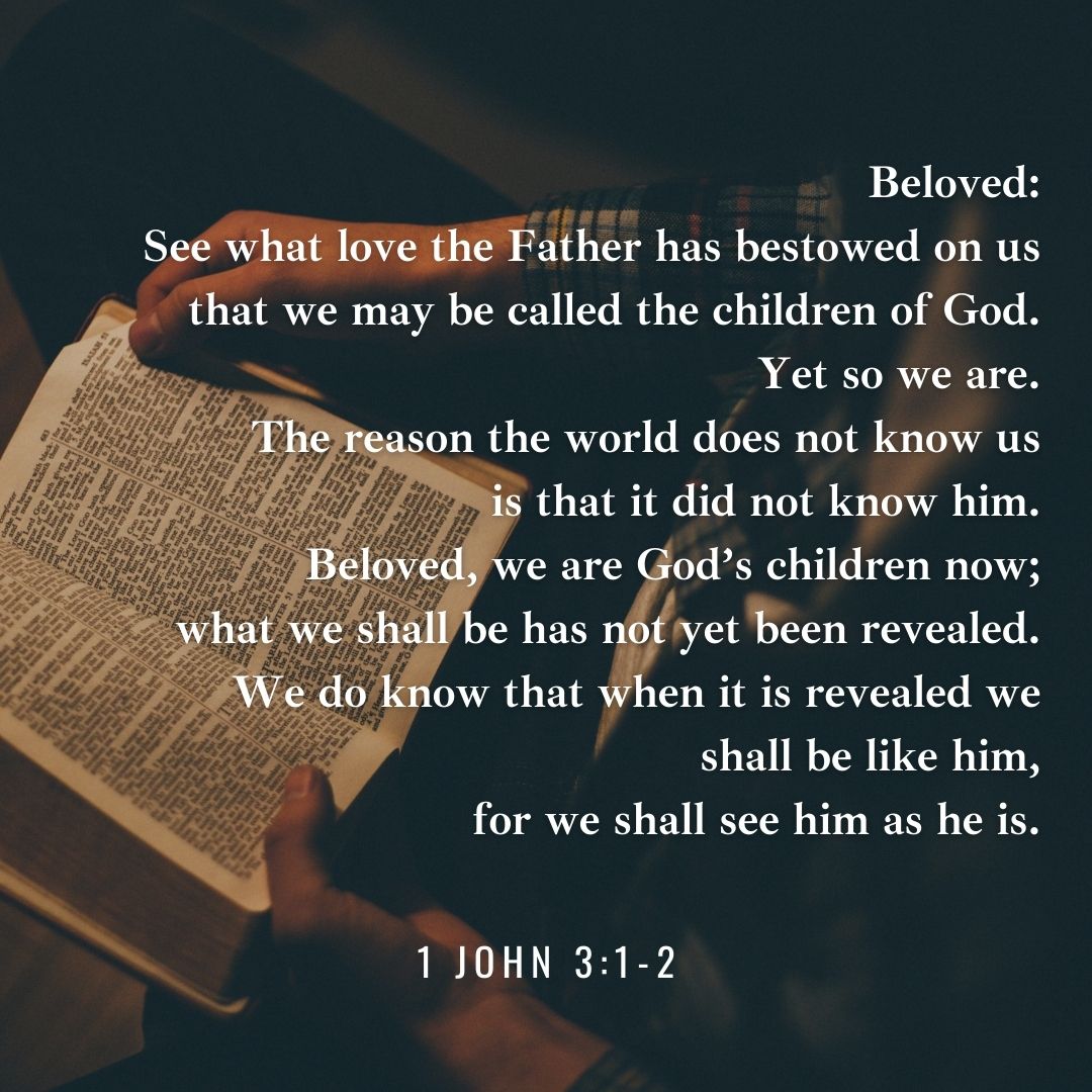 BrooklynDiocese's tweet photo. Remember that you are a child of God.  As the weekend winds down, we hope you take some time to meditate on this scripture and prepare for a new week ahead. God is with you through it all. 🙏 #SundayNightReflection https://t.co/aIWiN1K6Bu
