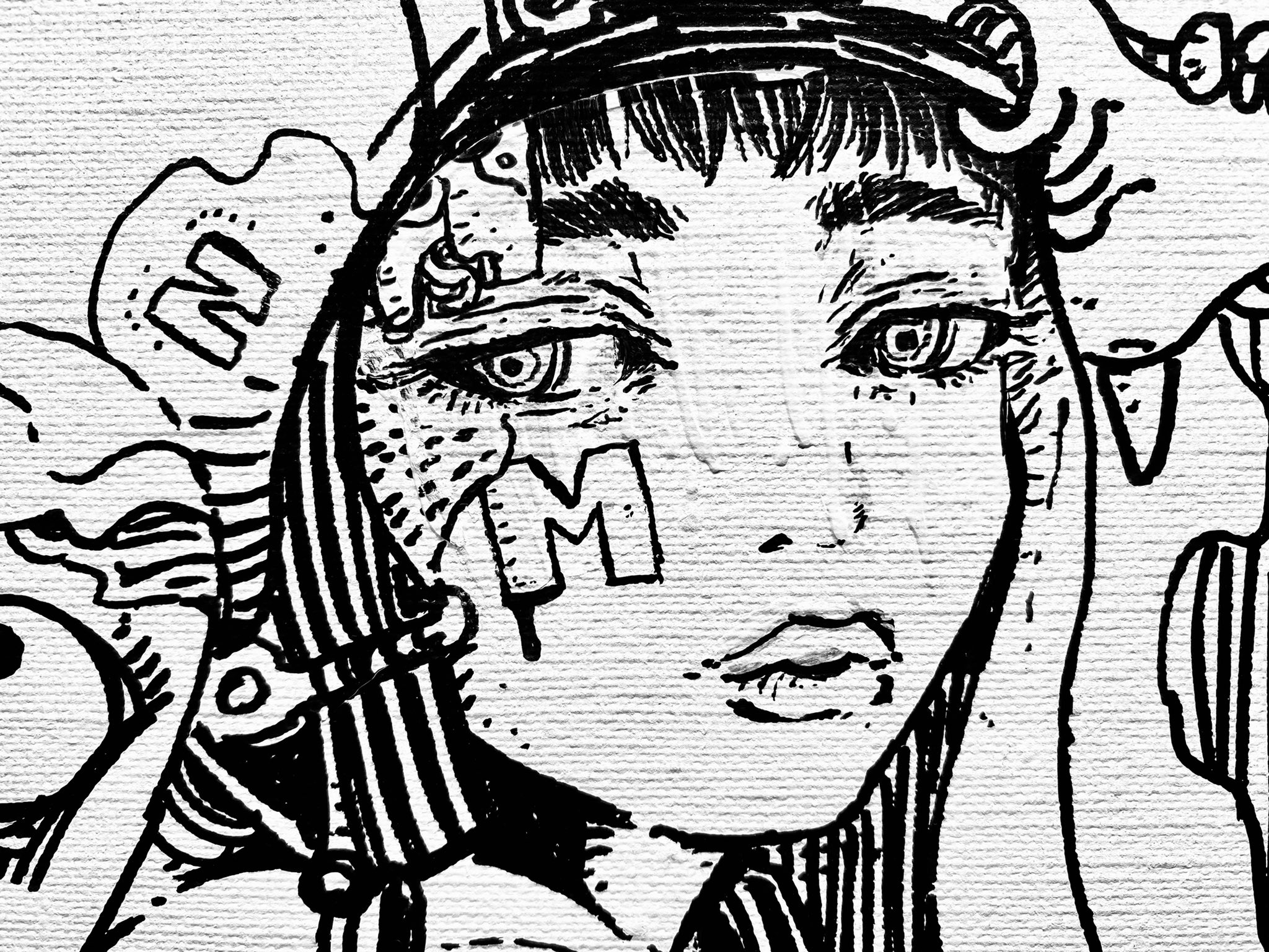 なつめさんち キャンパスアート シール付き