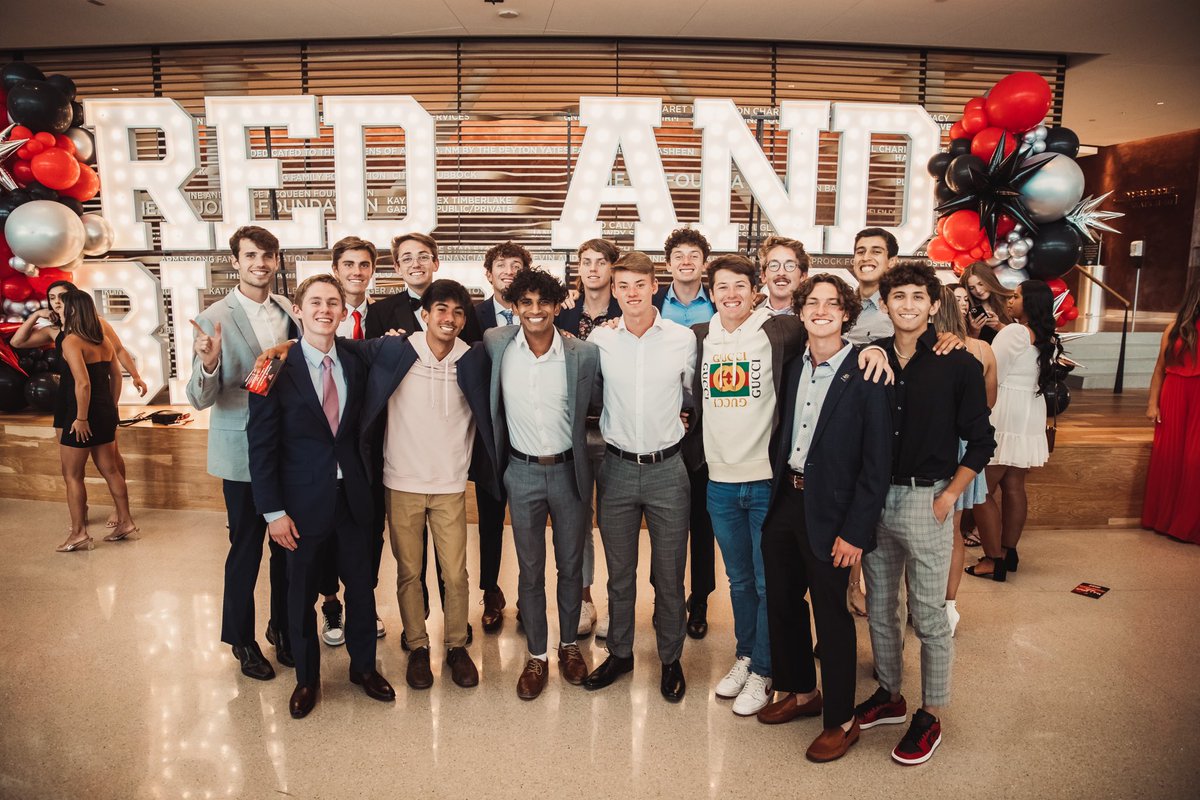 A great night celebrating our student-athletes! 

🔴 #RedAndBlack22 | #WreckEm ⚫