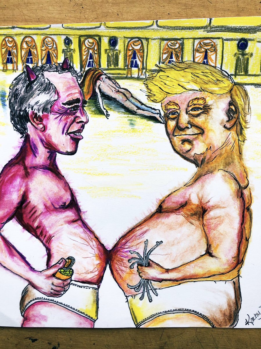 KatMcButterfly's tweet photo. My #trumpcartoons https://t.co/E8lMQqPfMs
