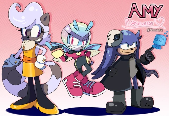 ✨ Roseverse IDW Trio! But... Where's Whisper?! ✨

#Sonic  #AmyRose  #roleswap #Roseverse #sonicau #tanglethelemur #IDWSonic 