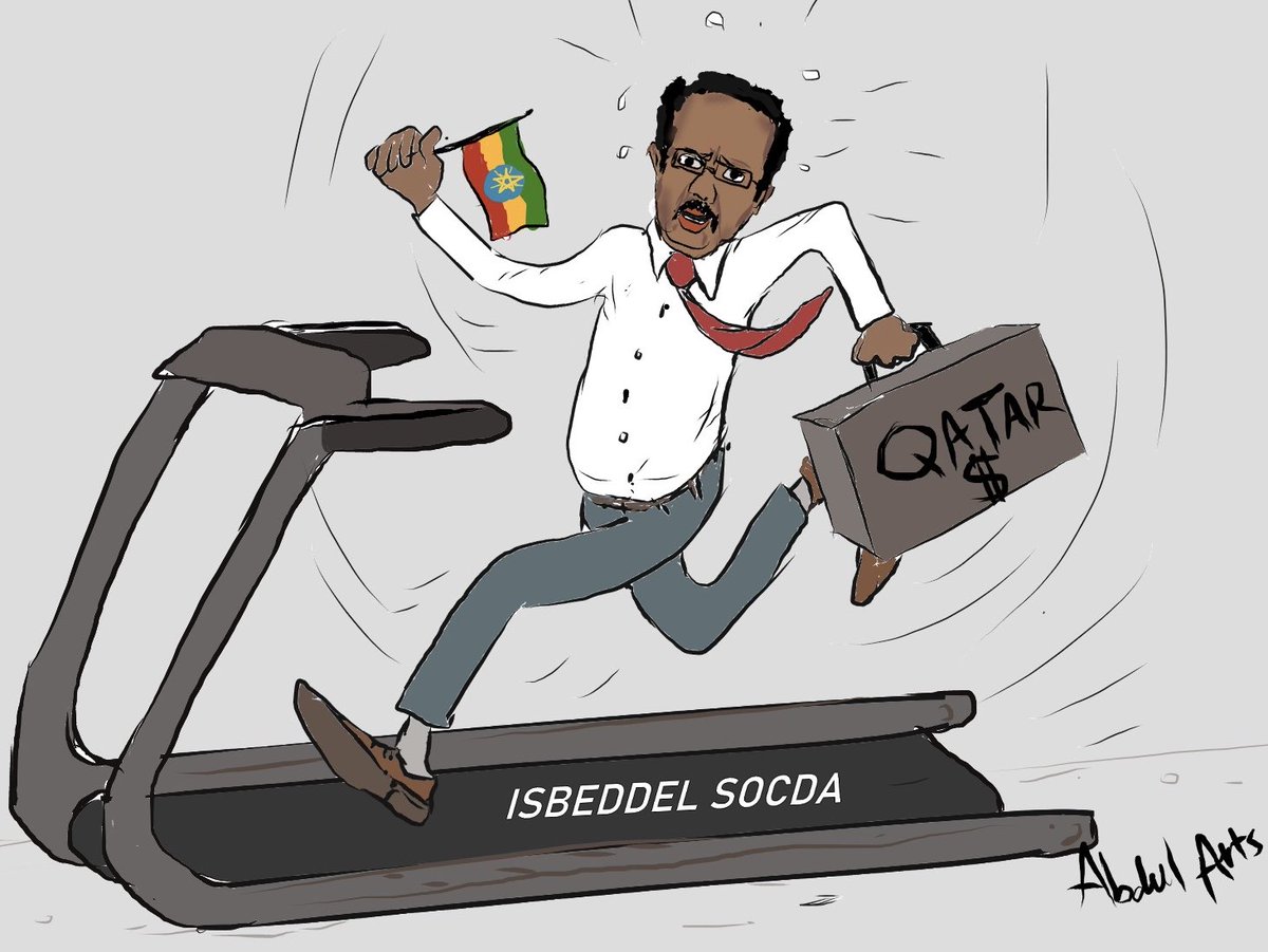 abdularts's tweet photo. Farmaajo isbeddelka Socda ! #somalia #Somtoons https://t.co/82zPmDA669