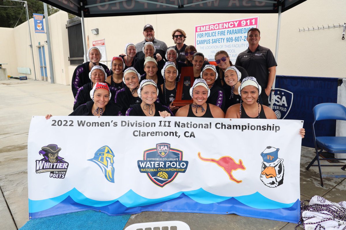 USAWP's tweet photo. Take a look at the top four teams in @NCAADIII Women's #waterpolo! We had some amazing #collegewaterpolo action at Haldeman Pool this weekend. Congratulations to all these programs!

1st - @SagehensPolo
2nd - @WCWaterPolo
3rd - @AustinCollegeWP
4th - @AugustanaPolo https://t.co/czqvDsDIoY
