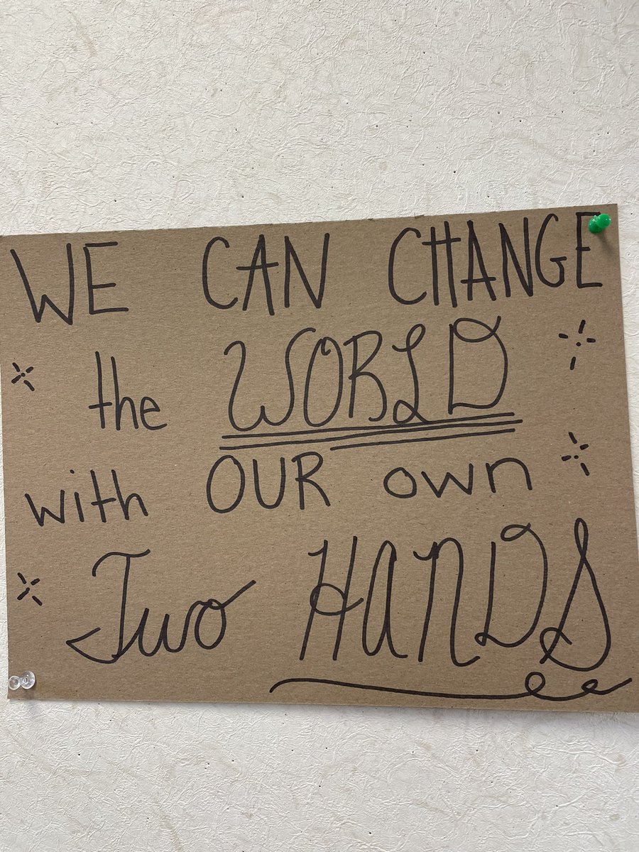 OurDiscoveries's tweet photo. Discussing how and why we can make a difference with our two hands! https://t.co/AT0G7NJinN