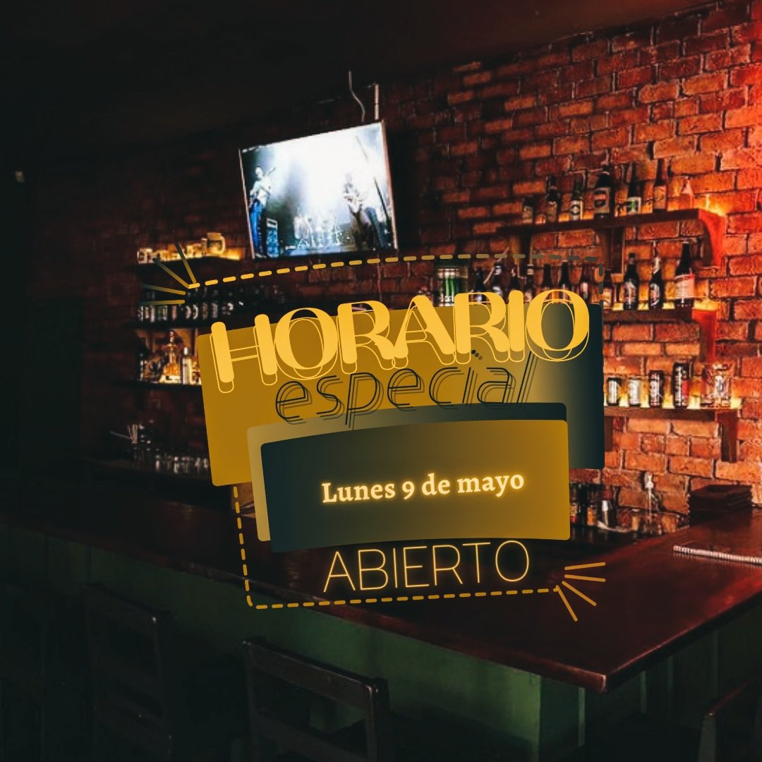 edd503's tweet image. En horario especial, mañana el pub estará abierto @Baltimore_Bar